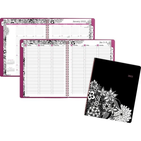 At-A-Glance Planner, Wk/Mnth, Floradoodle AAG589905